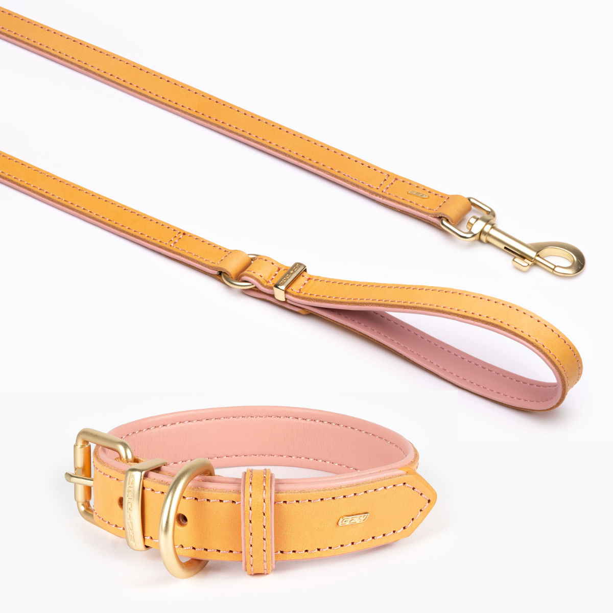 Blush Leather Gift Set