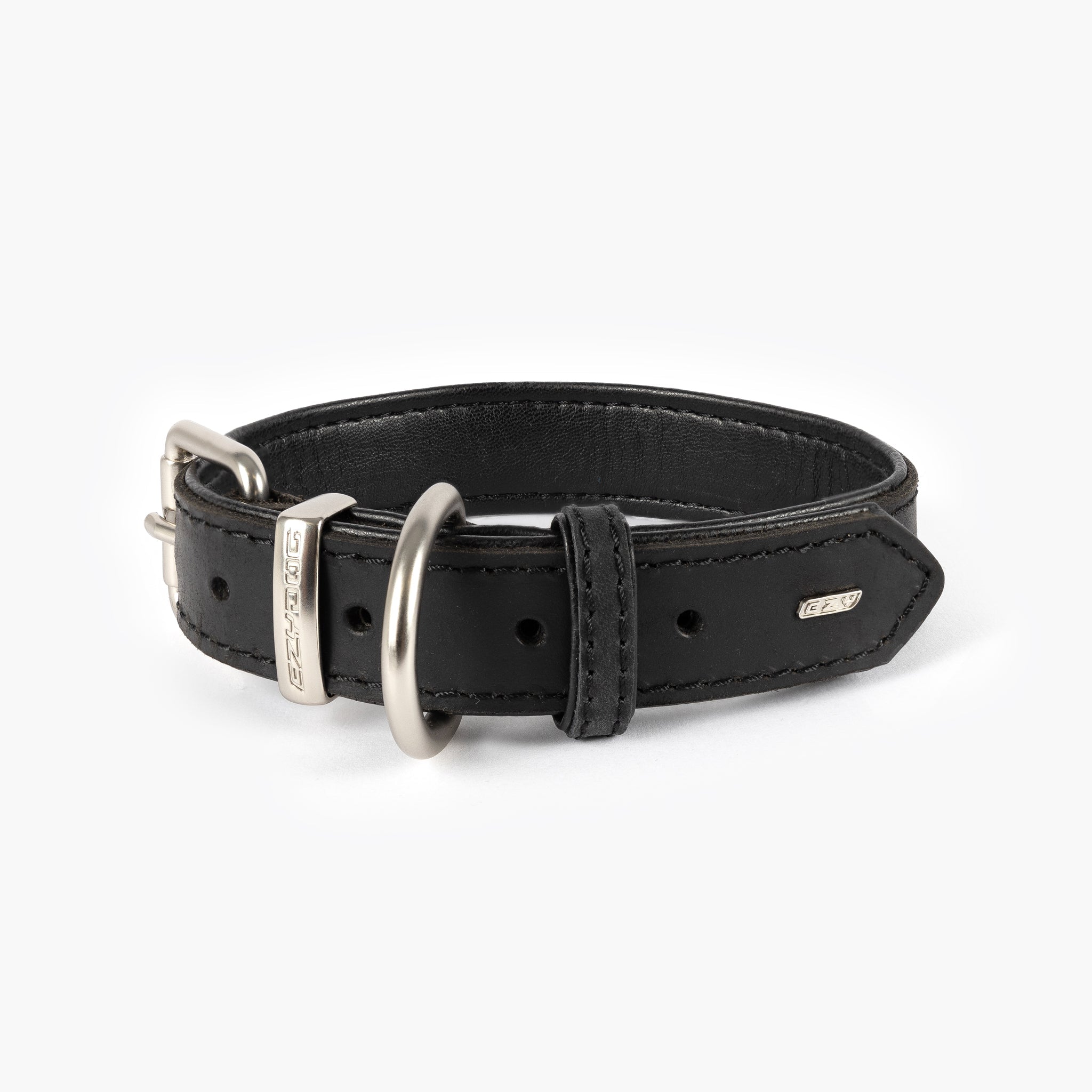 Leather Dog Collar Oxford Leather Classic Dog Collar