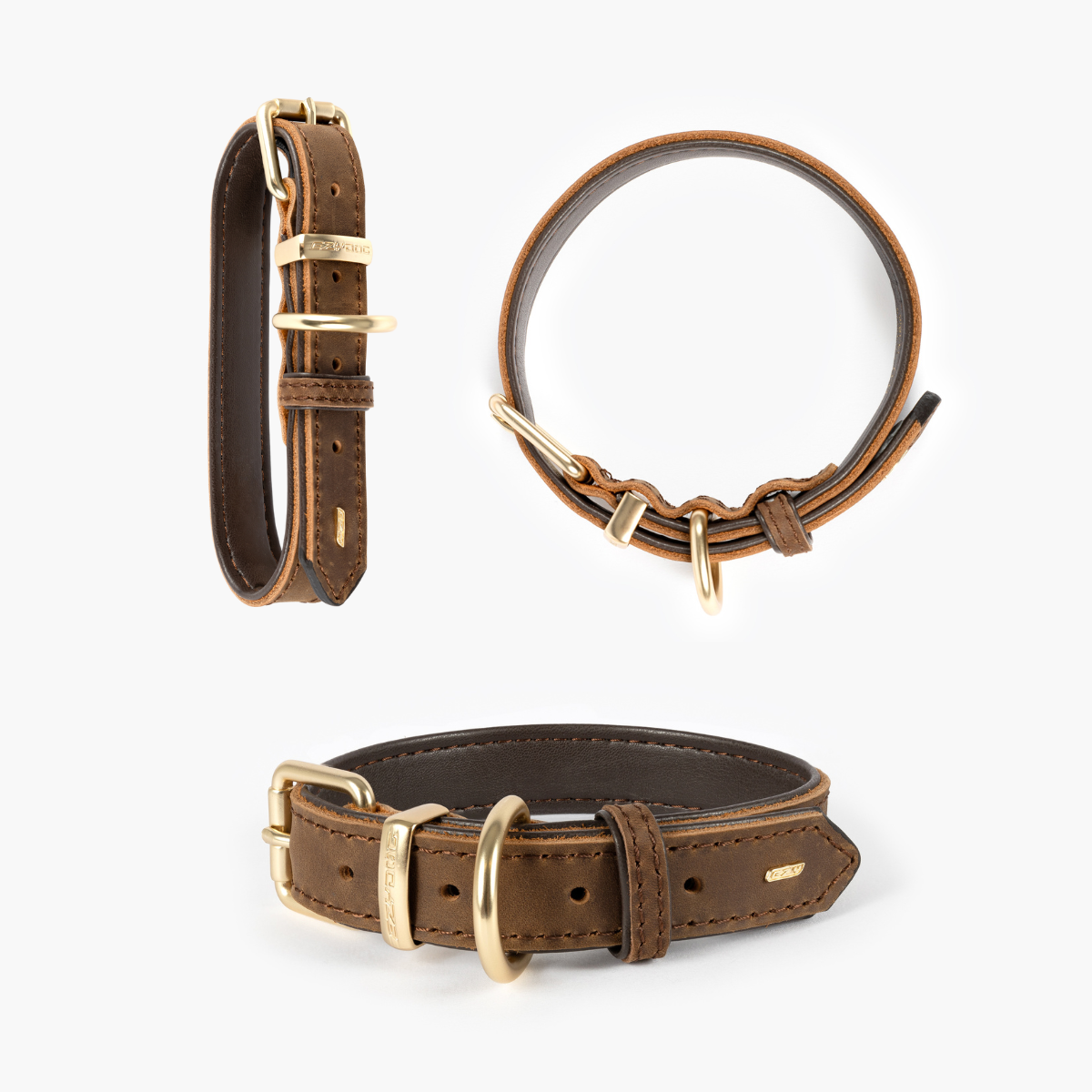 Brown Leather Gift Set