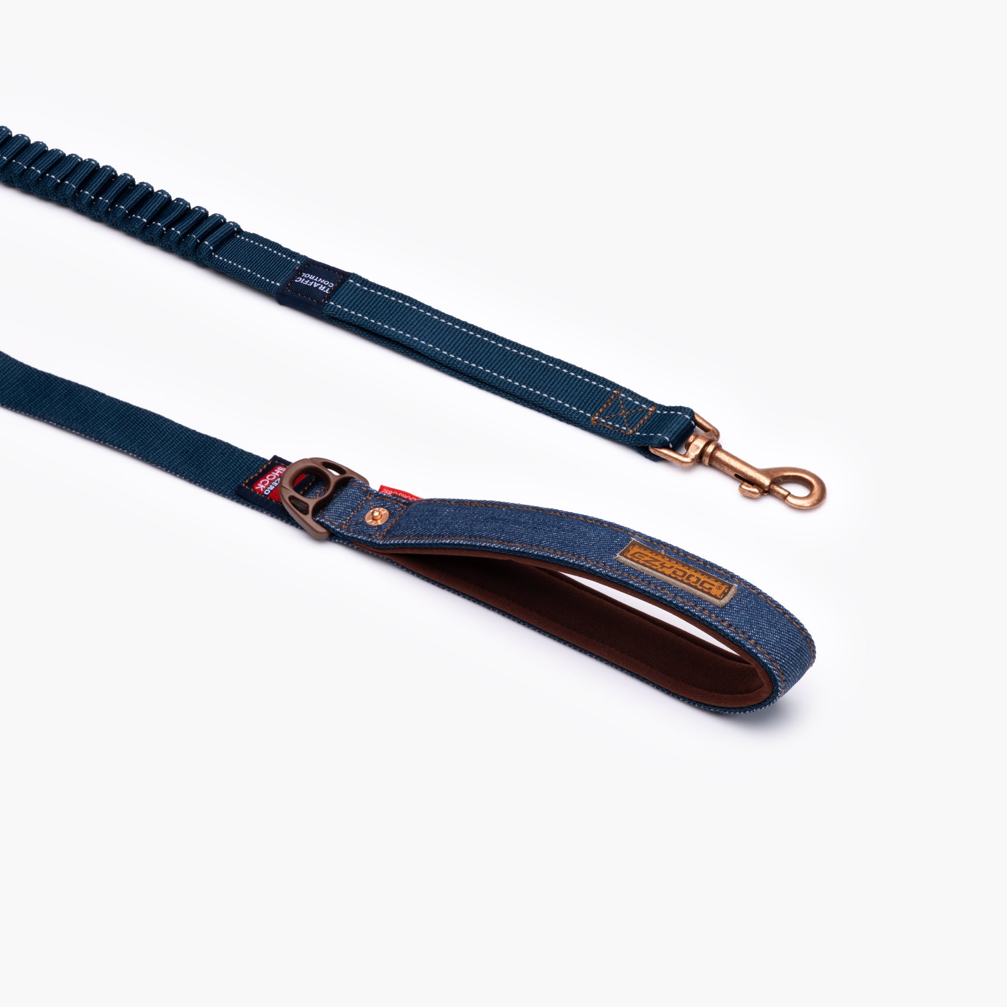 Zero Shock Leash - Denim